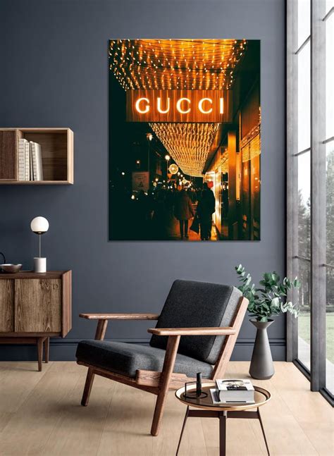 cheap gucci canvas art